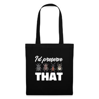Insect collectors, insects, beetle lovers, entomologists - Tote Bag - black - Front