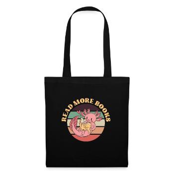 Read More Books Book Worm Lover - Tote Bag - black - Front
