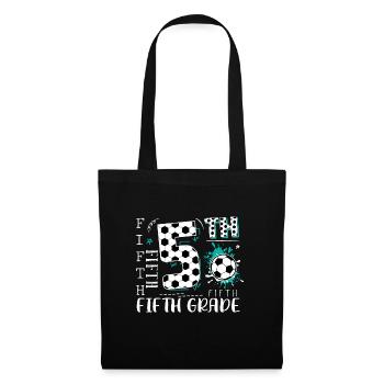 5th Grade Football - Tote Bag - black - Front