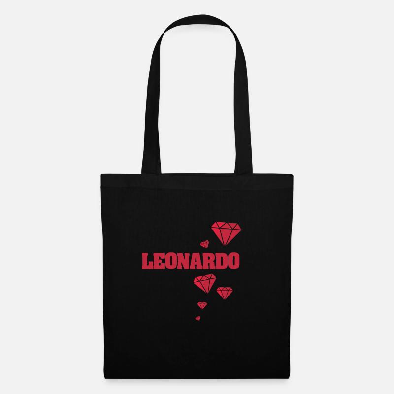 Leonardo - Sac en tissu - noir