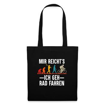 Vélo Dicton VTT Vélo de route Cycliste - Sac en tissu - noir - Devant