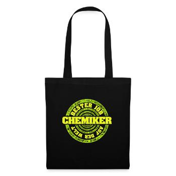 Cadeau pour chimiste - Sac en tissu - noir - Devant