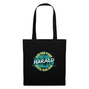 Harald comme fête des pères - Sac en tissu - noir - Devant