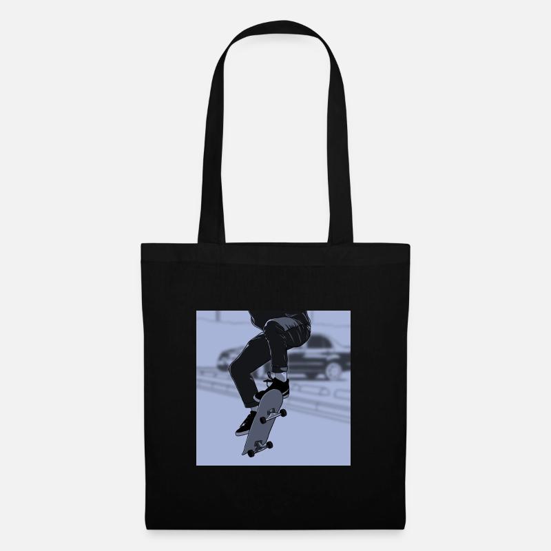 skater boy - Stoffbeutel - Schwarz