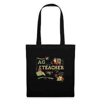 La formation des enseignants agricoles de demain - Sac en tissu - noir - Devant