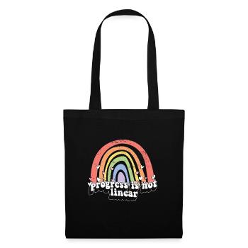 SPED Progress Is Not Linear Special Education - Tote Bag - black - Front