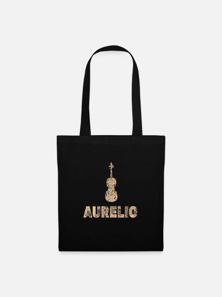 Bratsche Aurelio - Stoffbeutel - Schwarz
