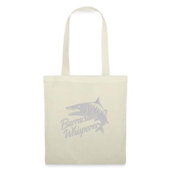 Cadeau pour l’amateur de poissons Barracuda - Sac en tissu - nature - Devant