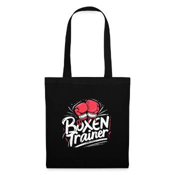 Boxentrainer-Hit Training Zubehör Boxen Fans - Stoffbeutel - Schwarz - Vorne