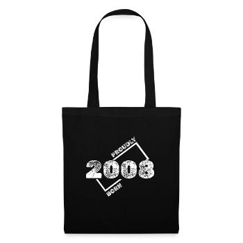2008 2008 - Sac en tissu - noir - Devant
