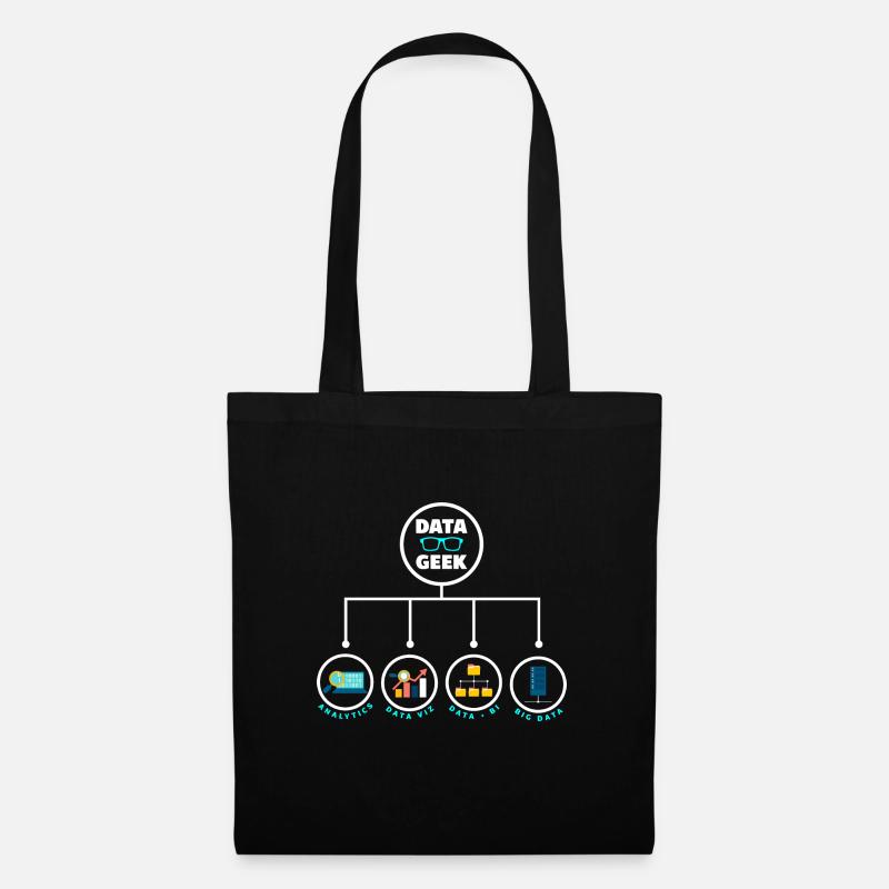Data Analysis Data Geek Engineering Business - Tote Bag - black