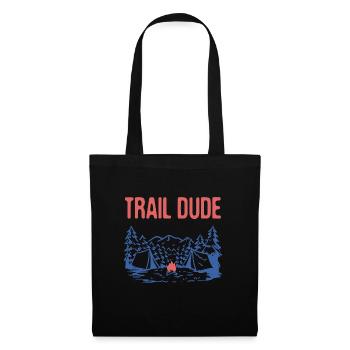 Trail Dude Randonnée Randonnée montagne Sommet Faune - Sac en tissu - noir - Devant