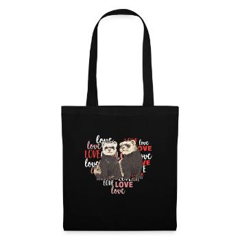 Ferret Owner Ferret - Tote Bag - black - Front