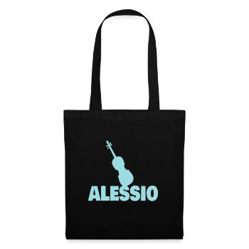 Bratsche Alessio - Stoffbeutel - Schwarz - Vorne