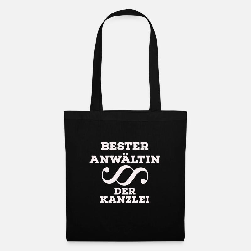 Anwältin - Stoffbeutel - Schwarz