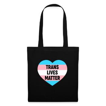 There Are More Than 2 Genders Trans Lives Matter - Tote Bag - black - Front