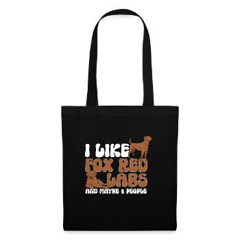 Foxred Labrador Fox Red Labrador Retriever - Tote Bag - black - Front