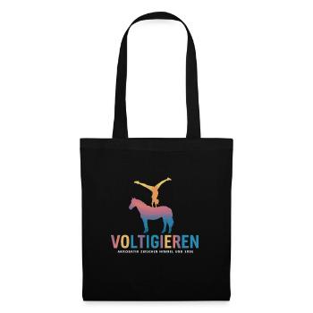 Loves Horse Vaulting Gift - Tote Bag - black - Front
