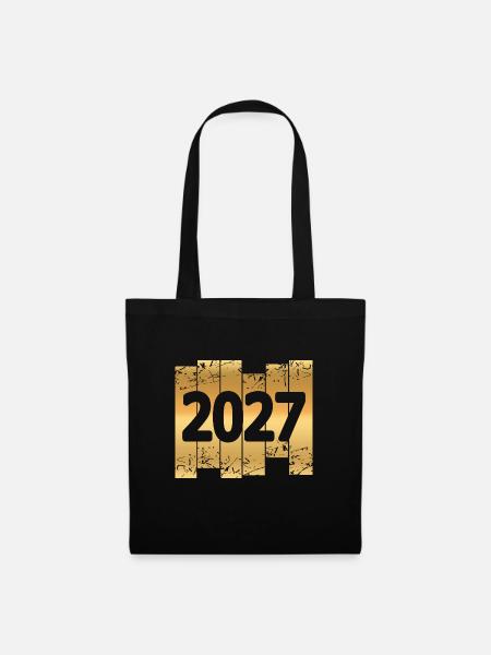2027 - Stoffbeutel - Schwarz