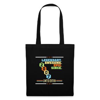 Légendaire épopée impressionnante depuis 2007 édition limitée - Sac en tissu - noir - Devant