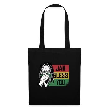 Jah Bless Rasta Raggae Ragga Roots God Rasta - Tote Bag - black - Front