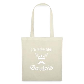 irréductible gaulois | moustache casque ailé - Sac en tissu - nature - Devant