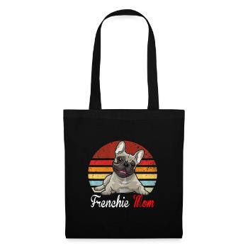 French Bulldog - Tote Bag - black - Front