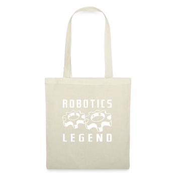 Robotics Legend Mechanic Engineer Funny Robot - Tote Bag - nature - Front