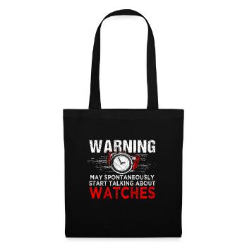 Watch Collector Watch Watchmaker - Tote Bag - black - Front