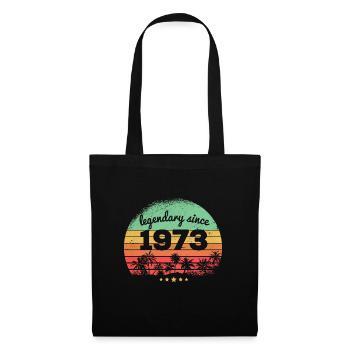 Légendaire depuis 1973 50e anniversaire - Sac en tissu - noir - Devant