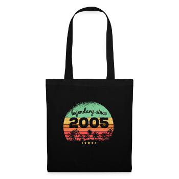 Légendaire depuis 2005 18ème anniversaire - Sac en tissu - noir - Devant