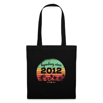 11 Years Old Legendary Since 2012 11th Birthday - Tote Bag - black - Front