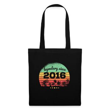 Légendaire depuis 2016 7ème anniversaire - Sac en tissu - noir - Devant