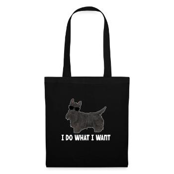 Scottish Terrier Scottie Dog - Tote Bag - black - Front
