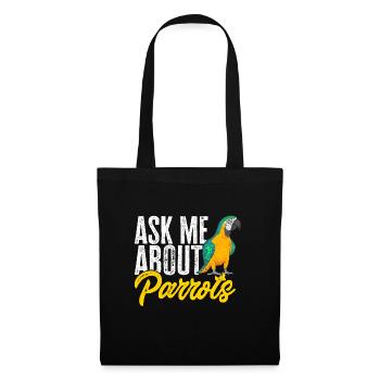 Yellow-breasted Macaw Parrot Blue And Yellow Macaw - Tote Bag - black - Front