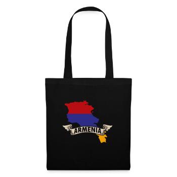 Armenian flag Armenia - Tote Bag - black - Front