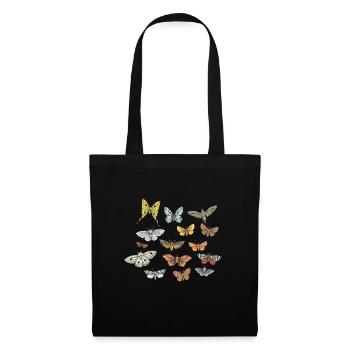 Moths Insect Collector Entomologist - Tote Bag - black - Front