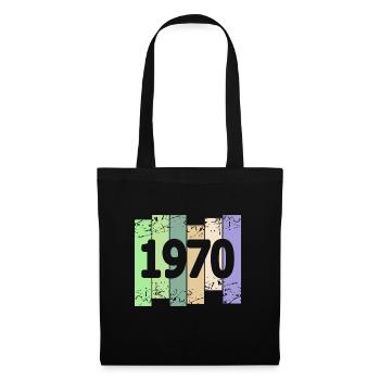 Œuvre d’art 1970 - Sac en tissu - noir - Devant