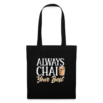 Chai Tea Masala Chai - Tote Bag - black - Front