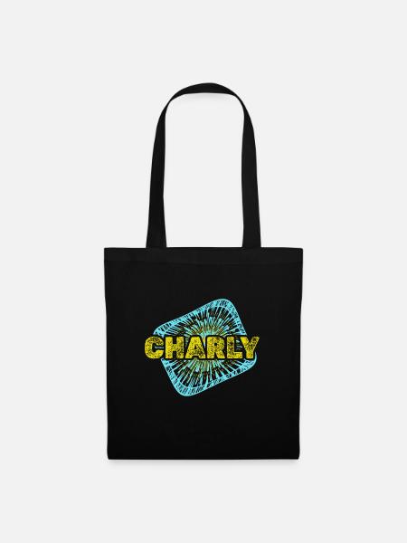 Freizeit Charly - Stoffbeutel - Schwarz