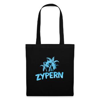 Zypern Zypern - Stoffbeutel - Schwarz - Vorne