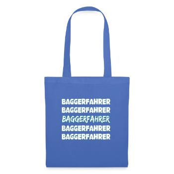 Job Excavator Operator - Tote Bag - light blue - Front