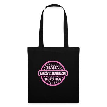 Geschenk für Bettina - Stoffbeutel - Schwarz - Vorne