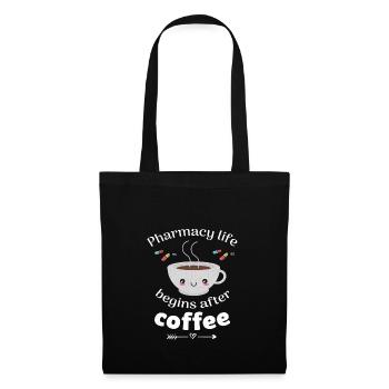 Pharmacist pharmacy student coffee lover - Tote Bag - black - Front