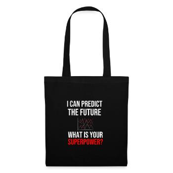 Data Scientist Geschenke | Big Data Data Science - Stoffbeutel - Schwarz - Vorne