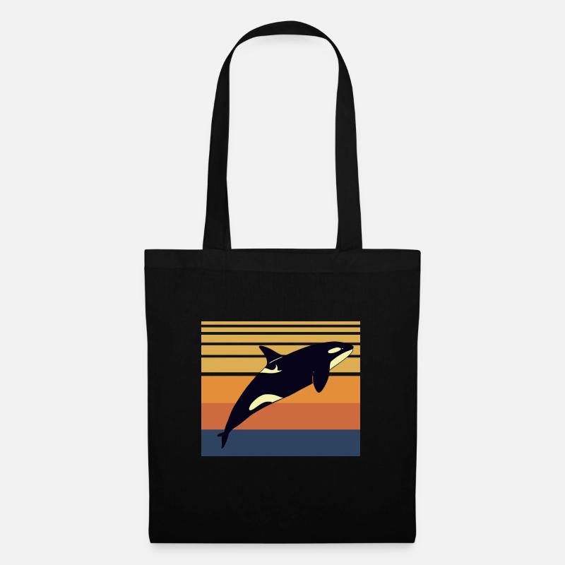 Orca - Stoffbeutel - Schwarz