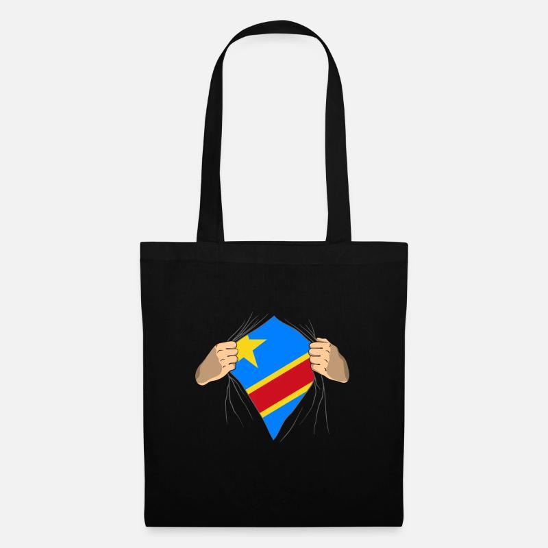 Congo - Sac en tissu - noir