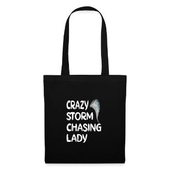Storm Chase or Weather Tornado Storm Chasing - Tote Bag - black - Front