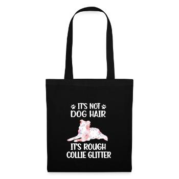 Longcollie Rough Collie Amant Collie Mama - Sac en tissu - noir - Devant