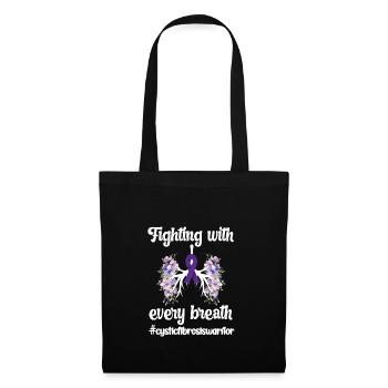 Cystic fibrosis awareness Cystic fibrosis fighters - Tote Bag - black - Front